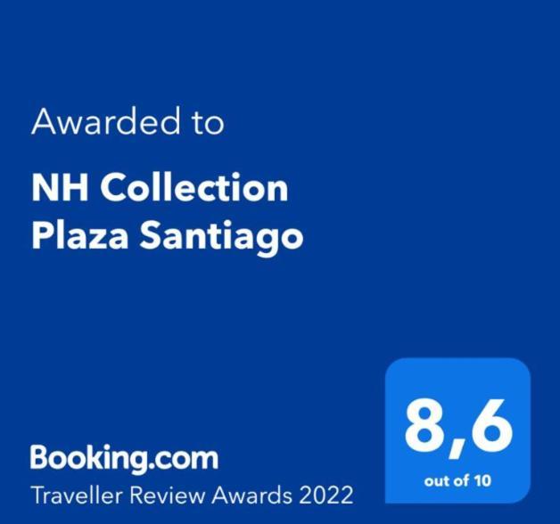 Nh Collection Plaza Santiago Ξενοδοχείο Εξωτερικό φωτογραφία Booking.com Award
