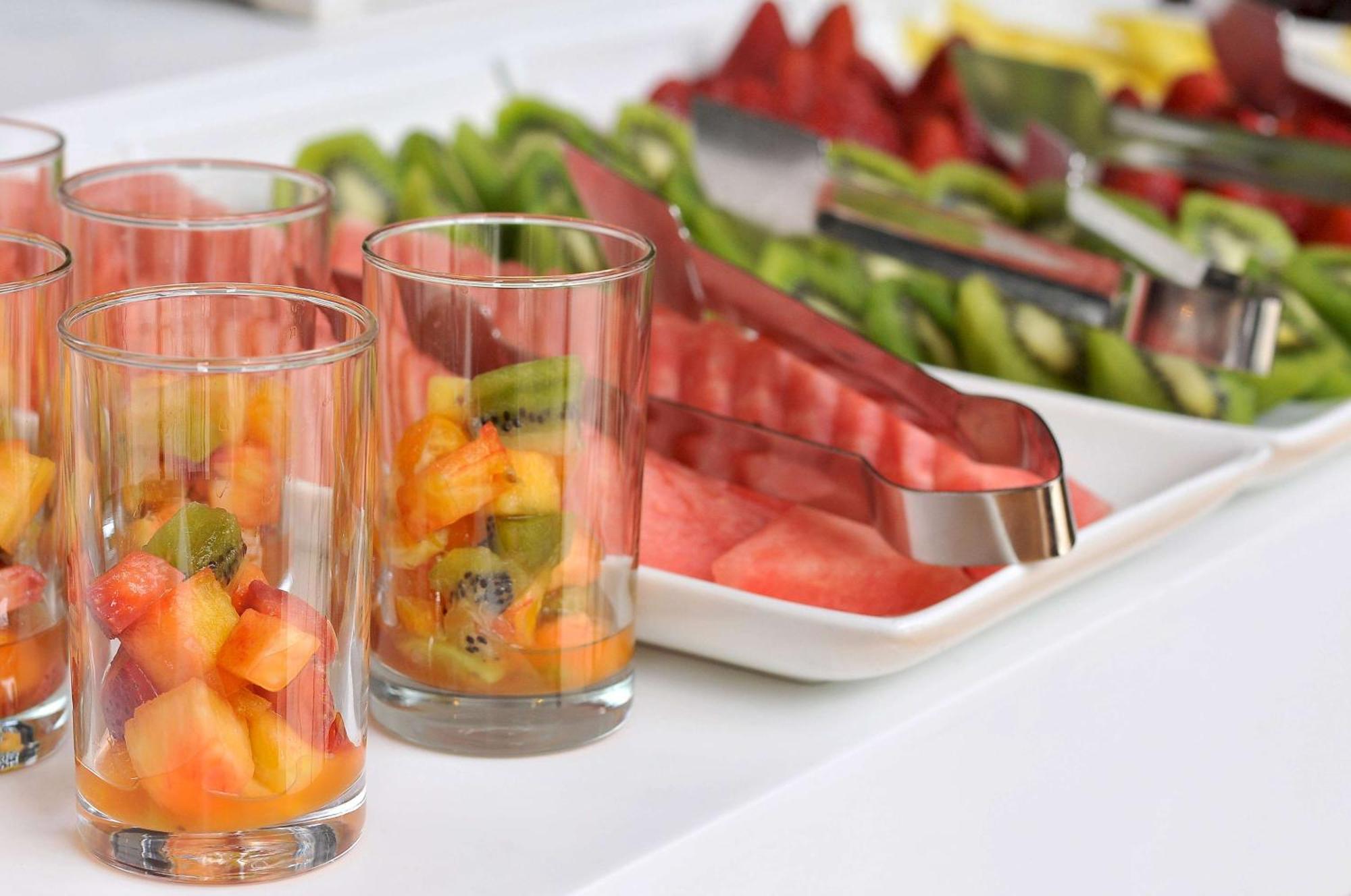 Nh Collection Plaza Santiago Ξενοδοχείο Εξωτερικό φωτογραφία Fruit salad